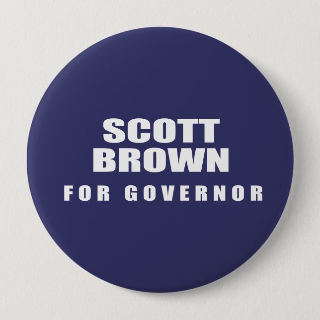 SENATOR SCOTT BROWN BUTTON (Vorderseite)