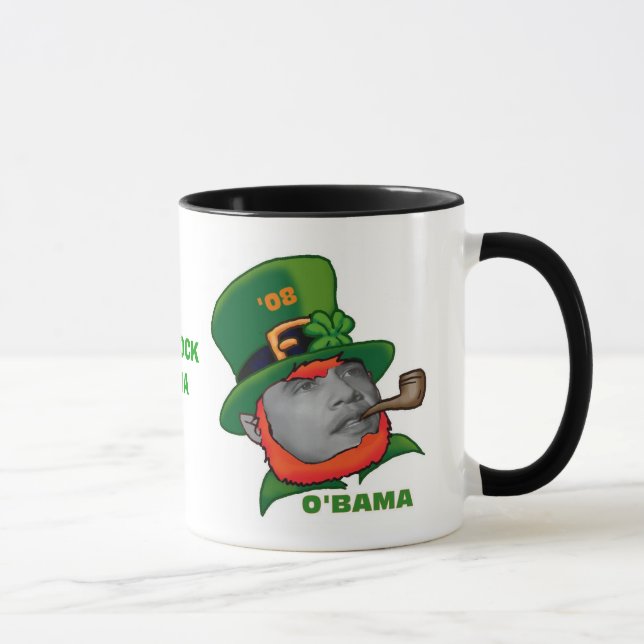 Senator Shamrock O'Bama Mug Tasse (Rechts)