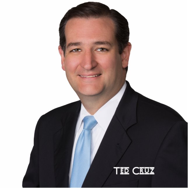 Senator Ted Cruz Freistehende Fotoskulptur (Vorne)