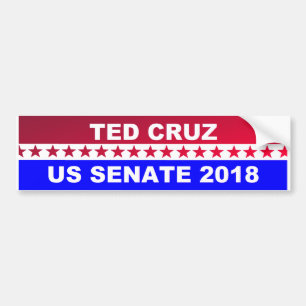 Senats-Autoaufkleber 2018 Ted Cruz Autoaufkleber