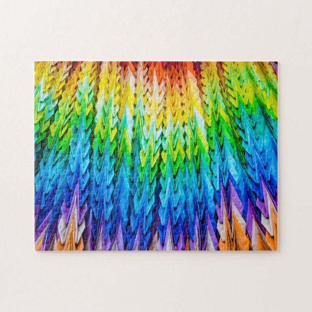 Senbazuru oder eintausend Origami-Krane (Horizontal)