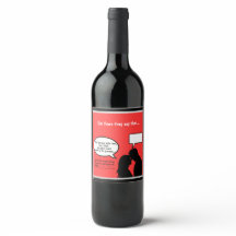 Send Flirty Vibes with Custom Wine Labels!