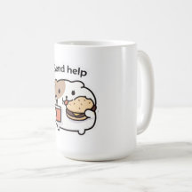 Send Help Funny Coffee Mug – Relatable Stress Meme