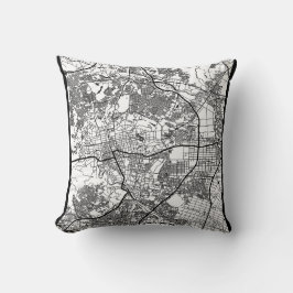 Sendai Japan City Map Kissen