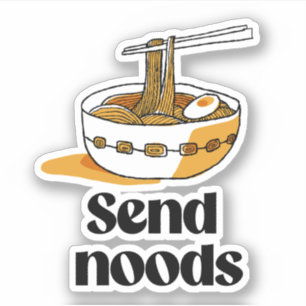 Sende Noods Aufkleber