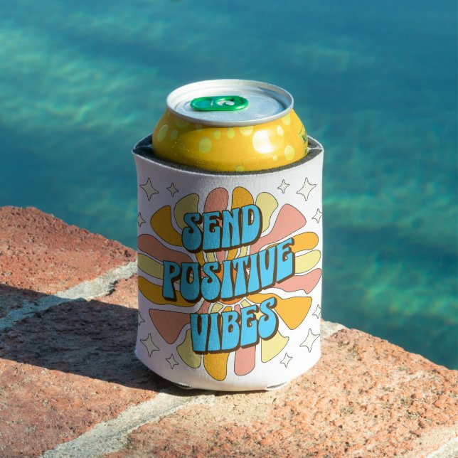 Sende positive Vibes Dosenkühler (In Situ Pool)