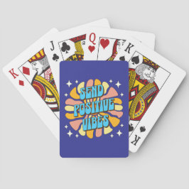 Sende positive Vibes Spielkarten