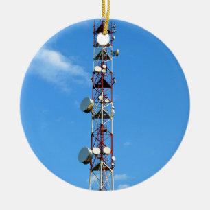 Sendeantenne Keramikornament
