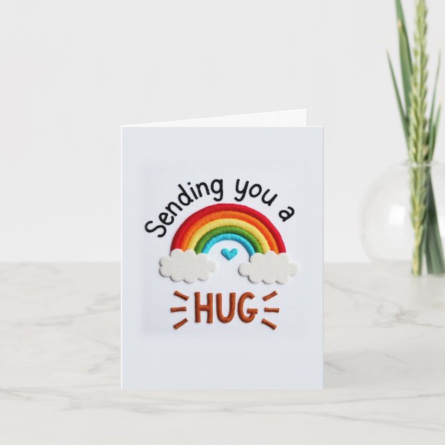Senden einer Huggard GET GUL SOON Card Karte (Vorderseite)