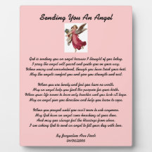 Senden eines Angel Plaque