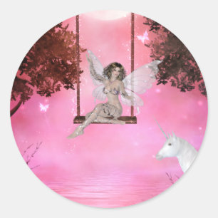 Senden für das Unicorn - Fantasy Stickers