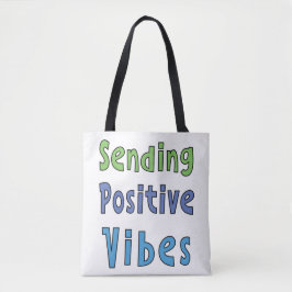 Senden positiver Vibes Tasche