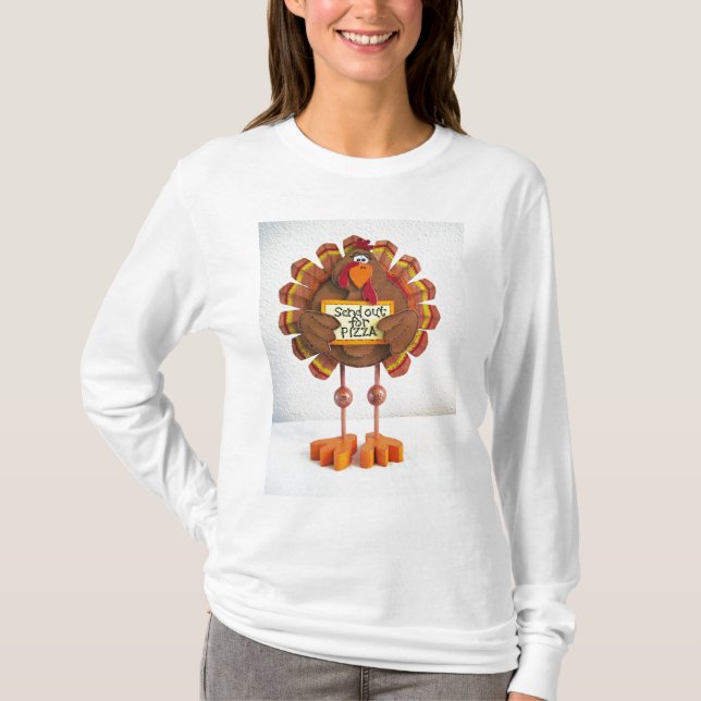 Senden Sie BITTE für Pizza aus! T-Shirt (Vorderseite)