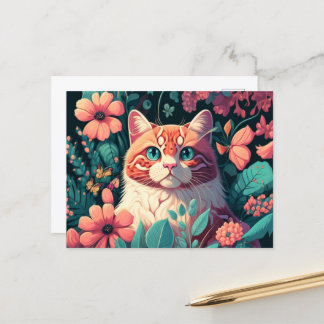 Senden Sie fröhliche Wünsche mit einer einzigartig Postkarte