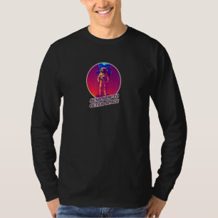 Senden Sie ihn an Alien UFO Prodigy im Weltraum T-Shirt