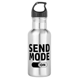 Senden Sie Modus an Edelstahlflasche