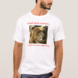 Senden Sie touristischeres T-Shirt