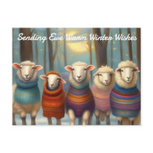 Senden von Ewe Warm Winter Wünsche