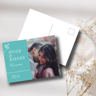 Senden von Hugs & Kisses mit benutzerdefinierten F Postkarte