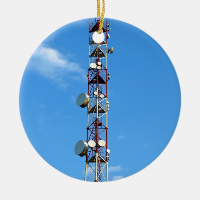 Senderantenne Keramikornament (Vorne)