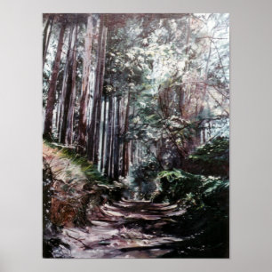 Sendero/Corredoira/Fußweg Poster