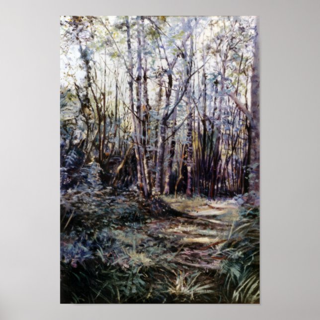 Sendero/Corredoira/Fußweg Poster (Vorne)