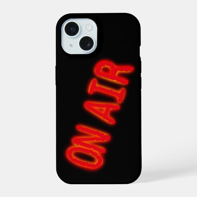 Sendeunterbrechung iPhone 15 Hülle (Rückseite)