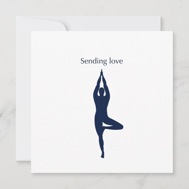 Sending Love Art Card Feiertagskarte (Vorderseite)