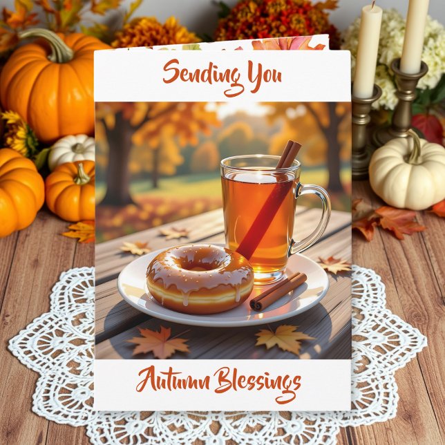 Sending You Autumn Blessings Karte (Von Creator hochgeladen)