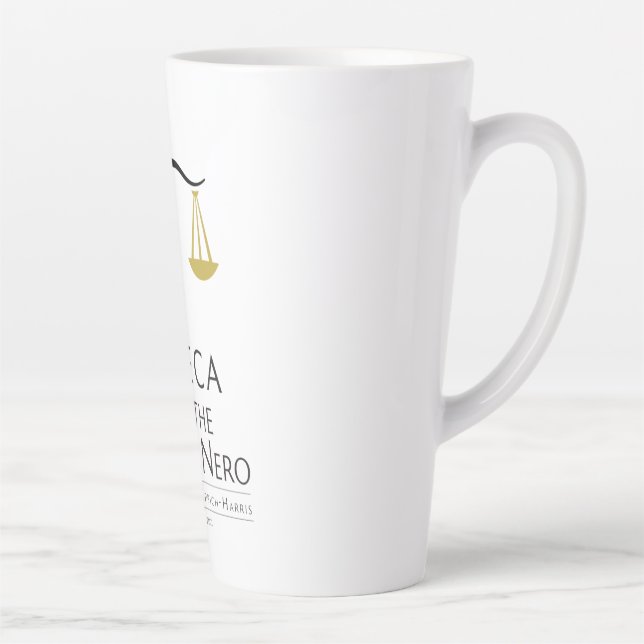 Seneca et l'âme de Nero Latte Mug (Droite)
