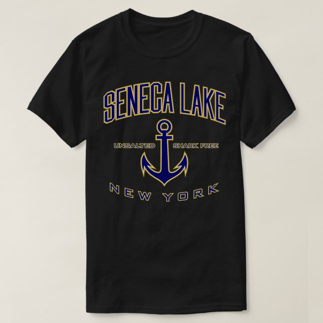 Seneca Lake NY T-Shirt (Design vorne)