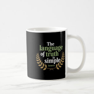 Seneca Quote Stoic Philosophie Weisheit Wahrheit S Kaffeetasse