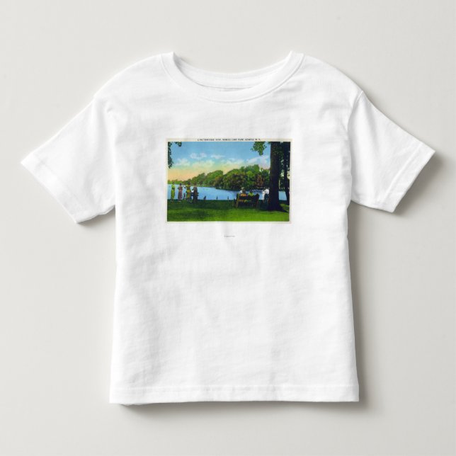 Seneca See-Park-Szene Kleinkind T-shirt (Vorderseite)