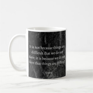 Seneca Stoic Quote Tasse