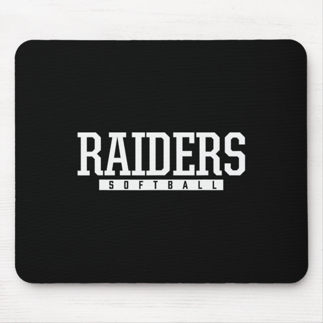 Seneca Valley Raiders Softll Hs  Mousepad (Vorne)
