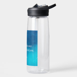 Seneca: Vorwärts fokussieren, nicht auf Vergangenh Trinkflasche