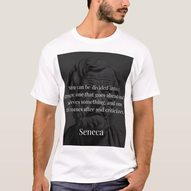 Senecas Division: Die Tore und die Kritiker T-Shirt (Vorderseite)