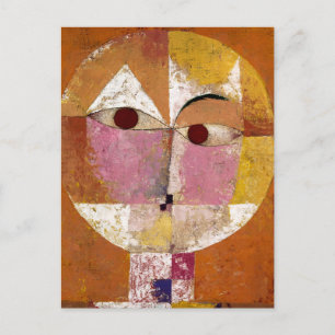 Senecio (Baldgreis) (1922) von Paul Klee	 Postkarte