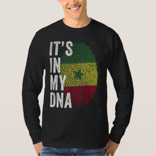 Senegal Es Ist In Meiner DNA Cute Senegalische Fin T-Shirt