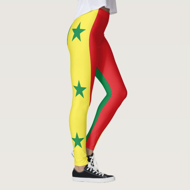 Senegal Flag Leggings (Rechts)