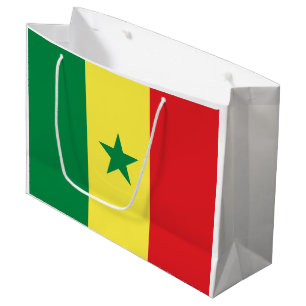 Senegal-Flagge Große Geschenktüte