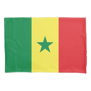 Senegal-Flagge Kissenbezug