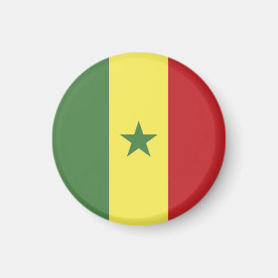 Senegal-Flagge Magnet