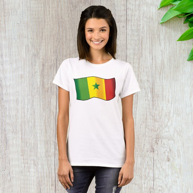 Senegal-Flagge T-Shirt (Von Creator hochgeladen)