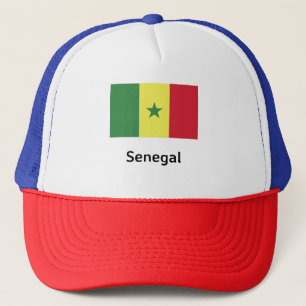 Senegal-Flagge Truckerkappe