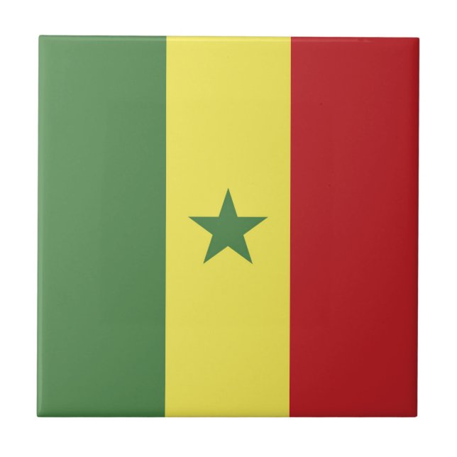Senegal Fliese (Vorderseite)