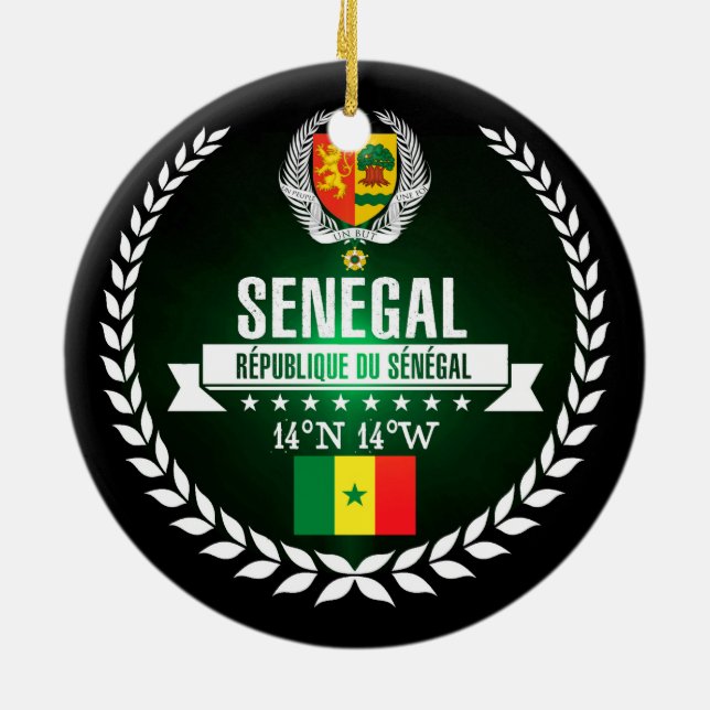 Senegal Keramikornament (Hinten)
