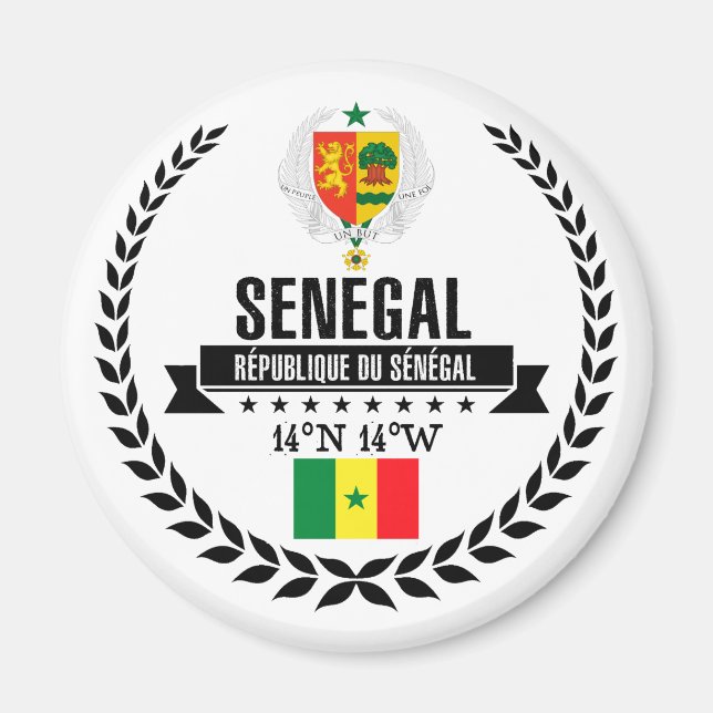 Senegal Magnet (Vorne)