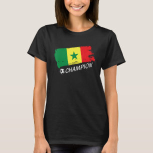 Senegal Meister Senegal Fußballfan Nationalmannsch T-Shirt