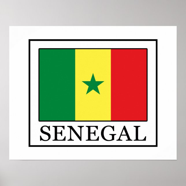 Senegal Poster (Vorne)